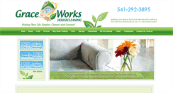 Desktop Screenshot of graceworkscleaning.com